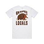 Respect The Locals - Men’s Tee Australian Wildlife Hub