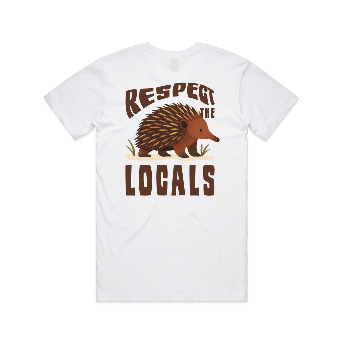 Respect The Locals - Men’s Tee Australian Wildlife Hub
