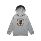 WOMBATS MAKE ME HAPPY - Kids Hoodie Australian Wildlife Hub